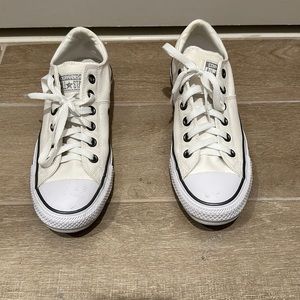 Cream/Off White Converse All Star Sneakers